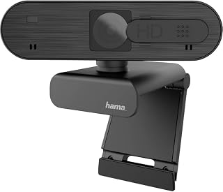 Webcam Hama 1080p Full HD avec microphone stéréo