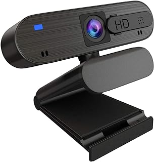 Dual Microphone 1080p FHD USB Webcam with Privacy Cover — Webcams