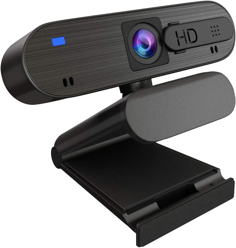 Webcaméra USB 1080p FHD avec double microphone et volet de confidentialité — Webcams