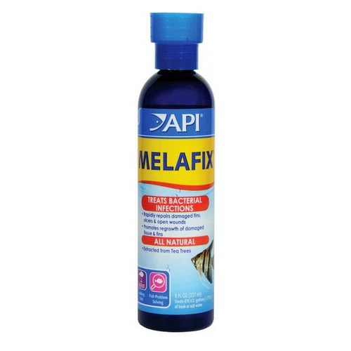 API, MelaFix Antibacterial Fish Remedy, 8 oz Bottle (Treats 474 Gallons) — Aquarium Accessories