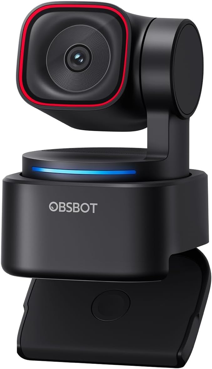 OBSBOT Tiny 3 Lite Webcam 4K avec suivi IA — Webcams