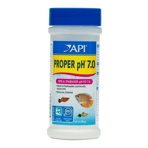 API, Proper pH 8.2 Aquarium Water Treatment, pH 7.0 - 250 Gram Jar — Aquarium Accessories
