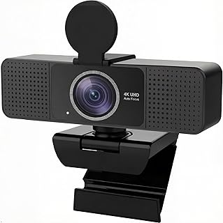 Webcam 4K pour PC avec autofocus et micro antibruit — Webcam