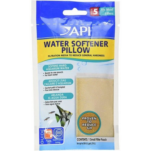 API adoucisseur d'eau oreiller 2 oz traite jusqu'à 20 gallons — Accessoires pour aquariums
