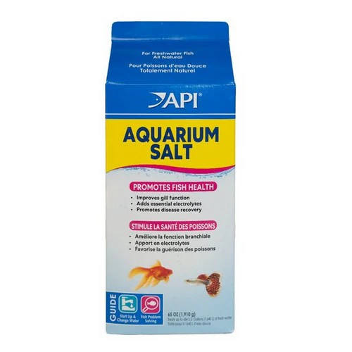 Sel d'aquarium d'eau douce API 65 oz — Accessoires pour aquariums