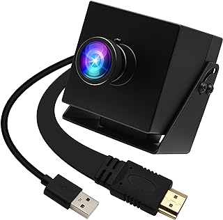 Caméra Web ELP 4K HDMI USB 120° Grand Angle 8MP
