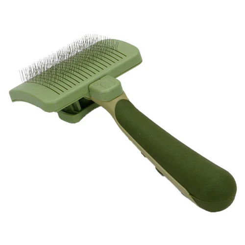 Safari Brosse autonettoyante pour petits chiens 7,5 pouces