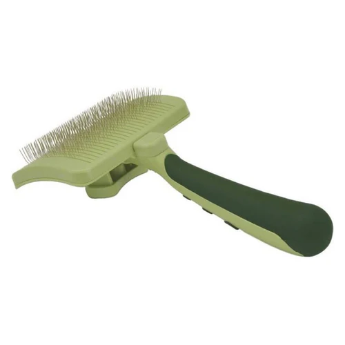 Safari Brosse autonettoyante pour chiens de taille moyenne 7,5" x 4