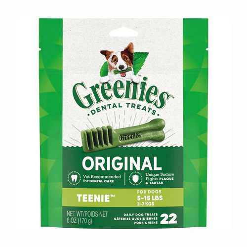 Greenies, Original Teenie Dental Dog Treats, 6 Oz — Dog Toys