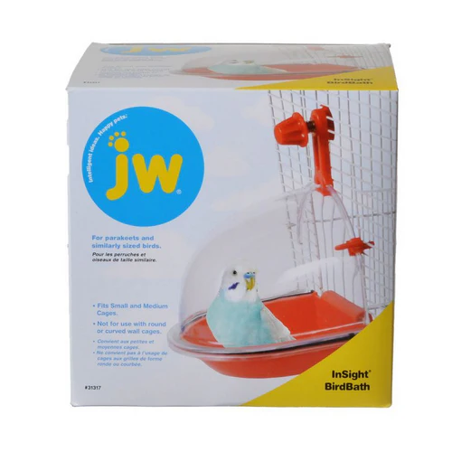 Bain d'oiseaux JW Pet Insight — Accessoires pour oiseaux