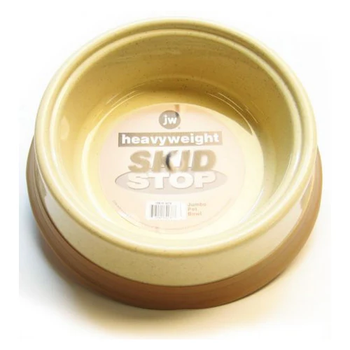 JW Pet Heavyweight Skid Stop Bol Jumbo 11,25" de large x 3" de haut