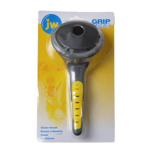 JW Pet, JW Gripsoft Slicker Brush, Regular Slicker Brush — Dog Grooming Kit