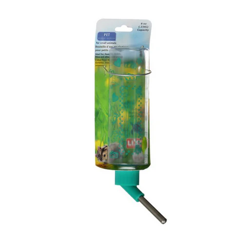 Lixit Deluxe Bouteille d'eau transparente robuste 8 oz pour animaux de compagnie — Fontaine d'eau pour animaux de compagnie