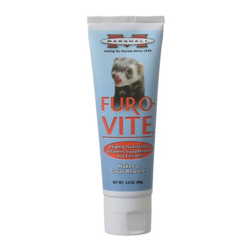 Marshall Furo Vite Pâte de supplément de vitamines pour furets 3,5 oz — Gâteries pour dressage de chiens