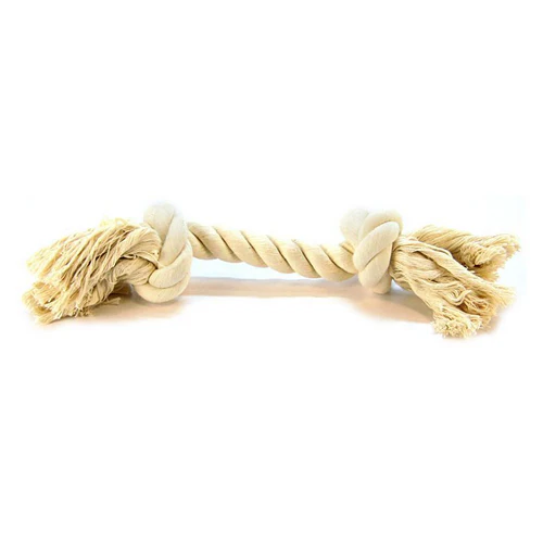 Mammoth Pet Products Flossy Chews Corde Os Blanc Grand — Jouets pour chiens