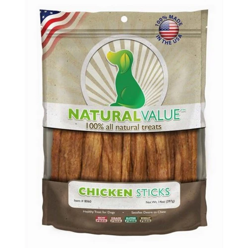 Loving Pets Natural Value Chicken Sticks 14 oz Dog Treats — Dog Toys