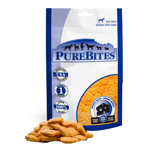 PureBites, Cheddar Cheese Freeze Dried Dog Treats, 4.2 oz — Dog Toys