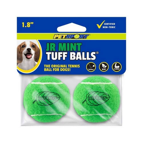 Petsport USA, Jr. Tuff Mint Balls, 2 Pack — Dog Toys