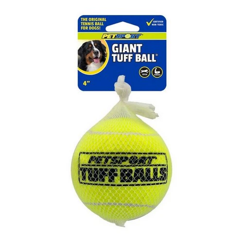 Giant Tuff Ball 1 count (4"D) by Petsport USA