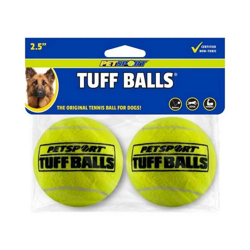 Petsport USA Tuff Ball Lot de 2 jouets originaux pour chien — Jouets pour chiens