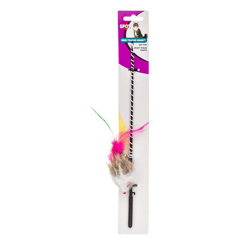 Spotnips Mini Cat Teaser Wand 12" Wand by Spot — Dog Toys