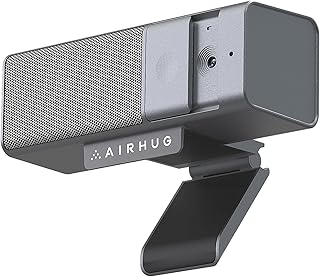 AIRHUG 3 in 1 1080P Webcam with Microphone & Speaker