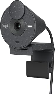 Logitech Brio 300 Webcam Full HD avec volet de confidentialité