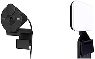 Logitech Brio 301 Full HD Webcam with Litra Glow Light
