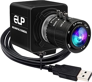 ELP 12MP USB Webcam 1080P 120fps Manual Zoom