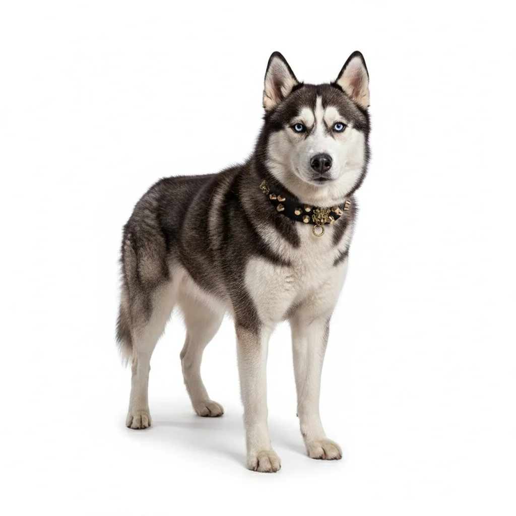Spikedogcollars Guardian Kings Studded Collar for Husky L — Dog Collar