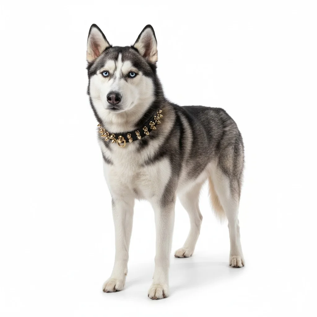 Legion Spiked Collar for Husky by Spikedogcollars — Dog Collar