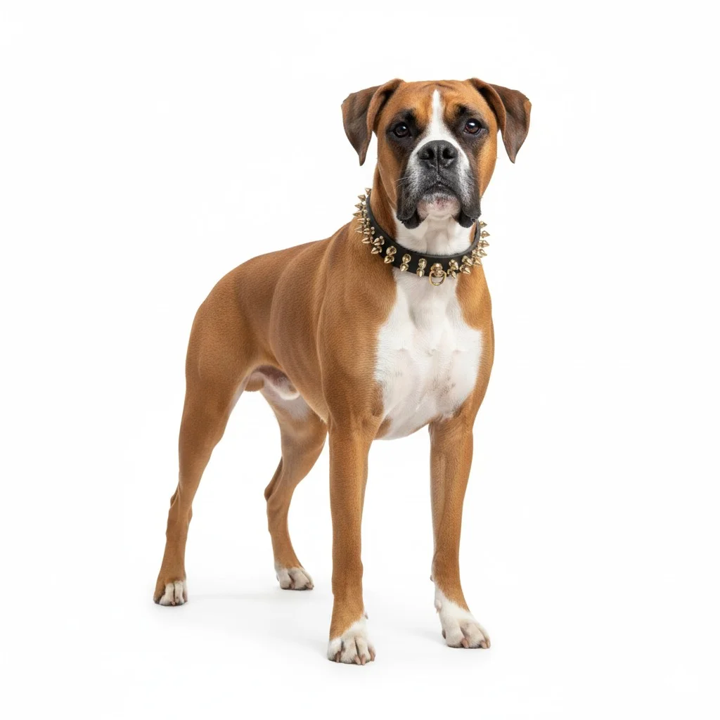 Collier de chien à pointes de la Légion pour Boxer par Spikedogcollars — Collier pour chien