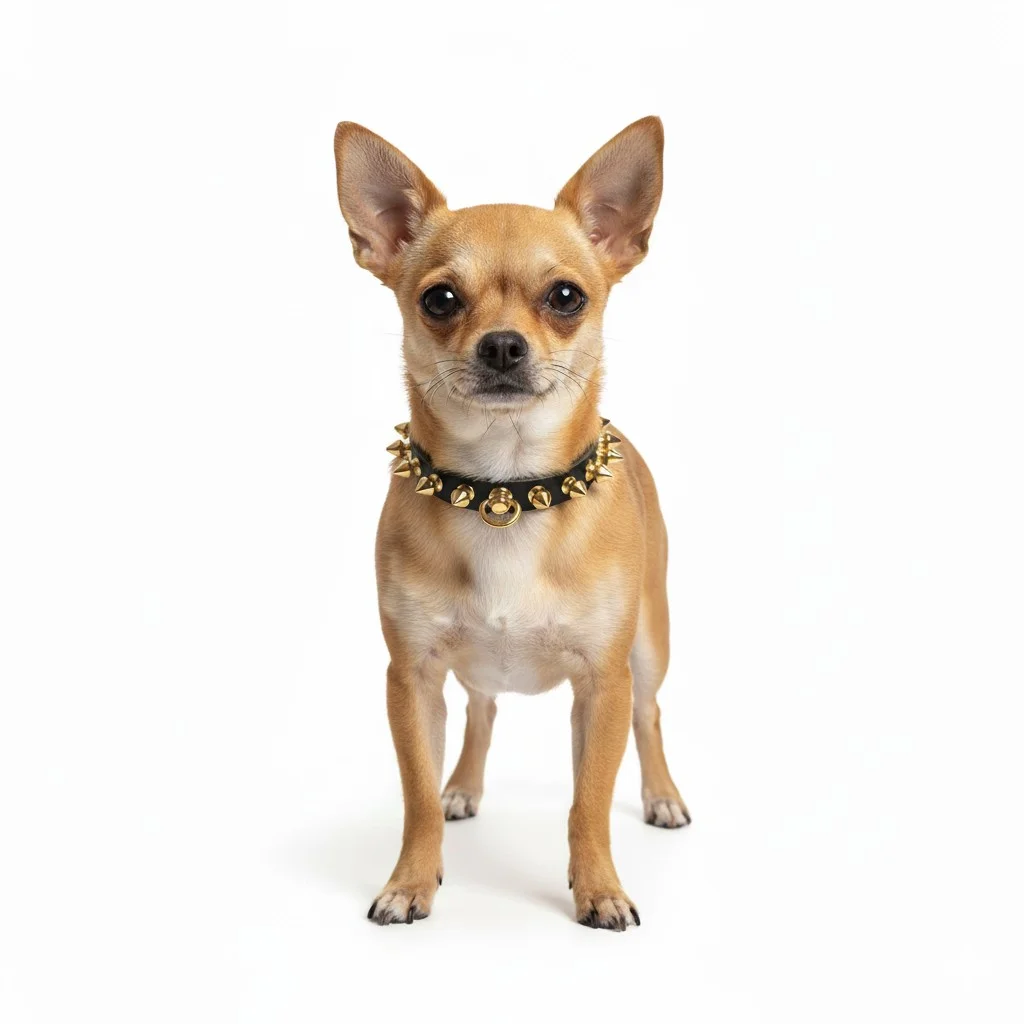 Collier pour chien à pointes Ranger pour Chihuahua par Spikedogcollars — Collier pour chien