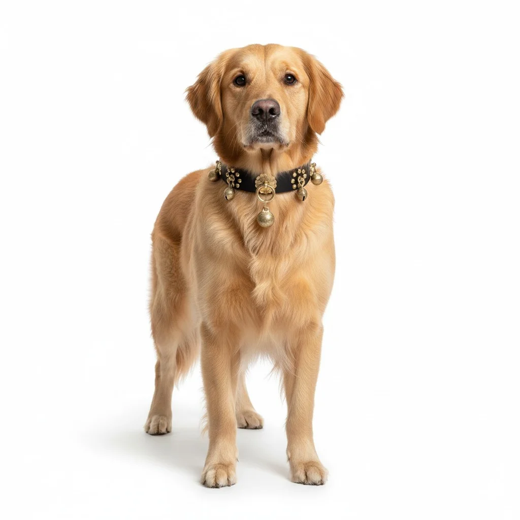 Spikedogcollars Bravo Bell Collar - XL — Dog Collar