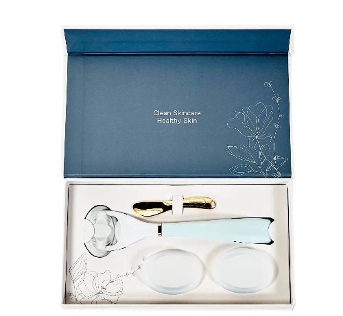 Coffret cadeau applicateur de soins de la peau LUNAESCENT - Ciel — Appareils de soins de la peau