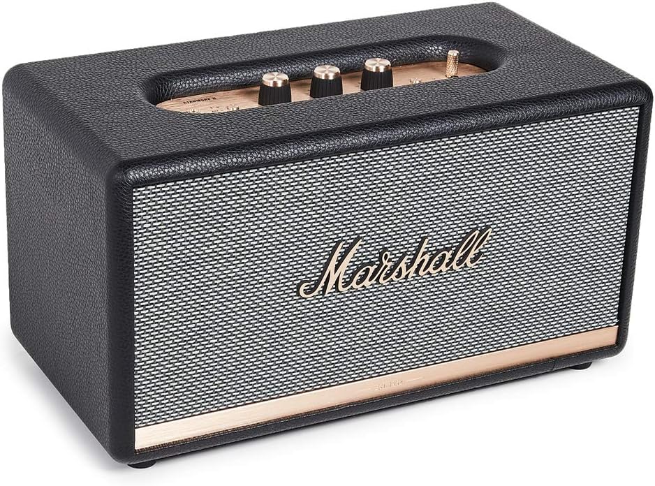 Enceinte Bluetooth Marshall Stanmore II Noir — Haut-parleur Bluetooth portable