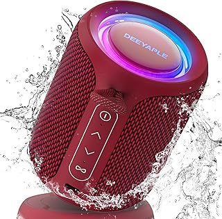 Enceinte Portable Deeyaple Bluetooth Étanche IP67 — Haut-parleur Bluetooth portable
