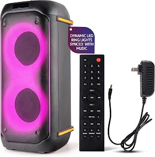 Pyle 160W Bluetooth PA Party Speaker with Karaoke — Bluetooth Speakers