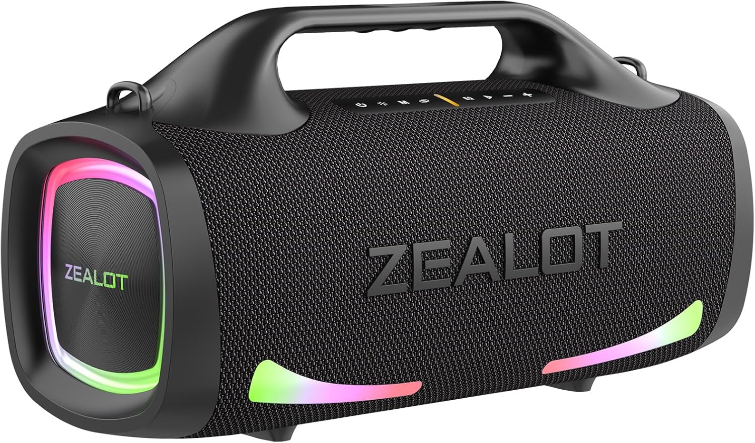 ZEALOT Portable 80W Bluetooth Speaker Brown