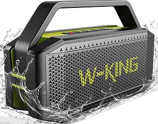 W-KING Bluetooth Speaker 100W Peak 60W Bass IPX6 — Bluetooth Speakers