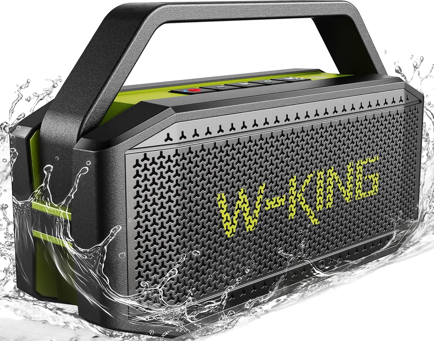 W-KING Bluetooth Speaker 100W Peak 60W Bass IPX6