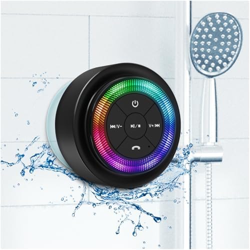 XLeader Pro Shower Speaker IPX7 Waterproof Bluetooth — Bluetooth Speakers