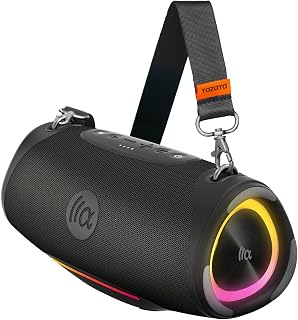 TAZATA Portable Bluetooth Speaker IPX7 Waterproof 80W — Bluetooth Speakers
