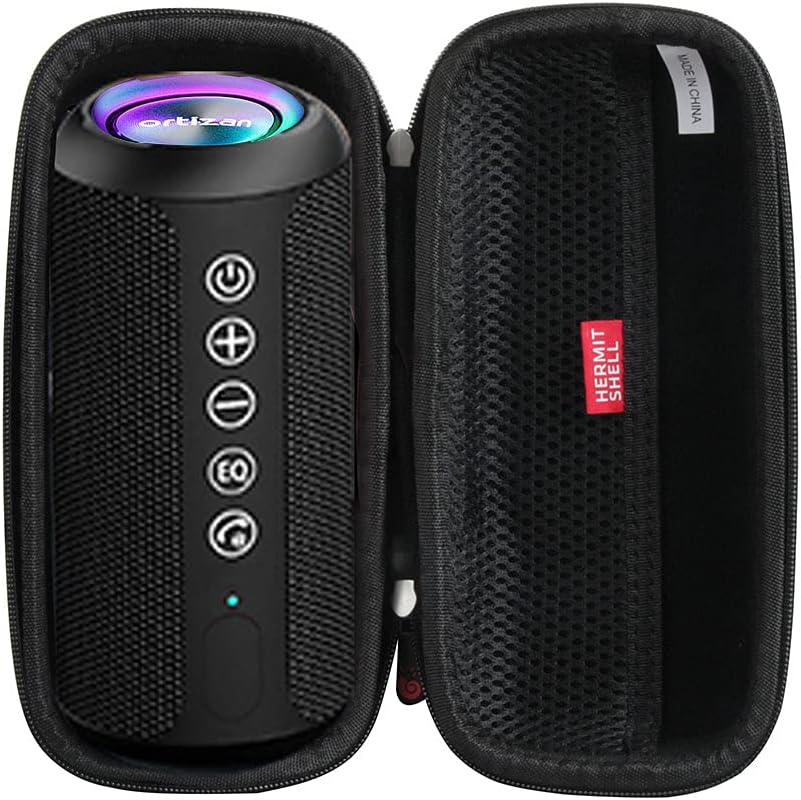 Étui de voyage rigide Hermitshell pour haut-parleur Bluetooth Ortizan — Coque de téléphone
