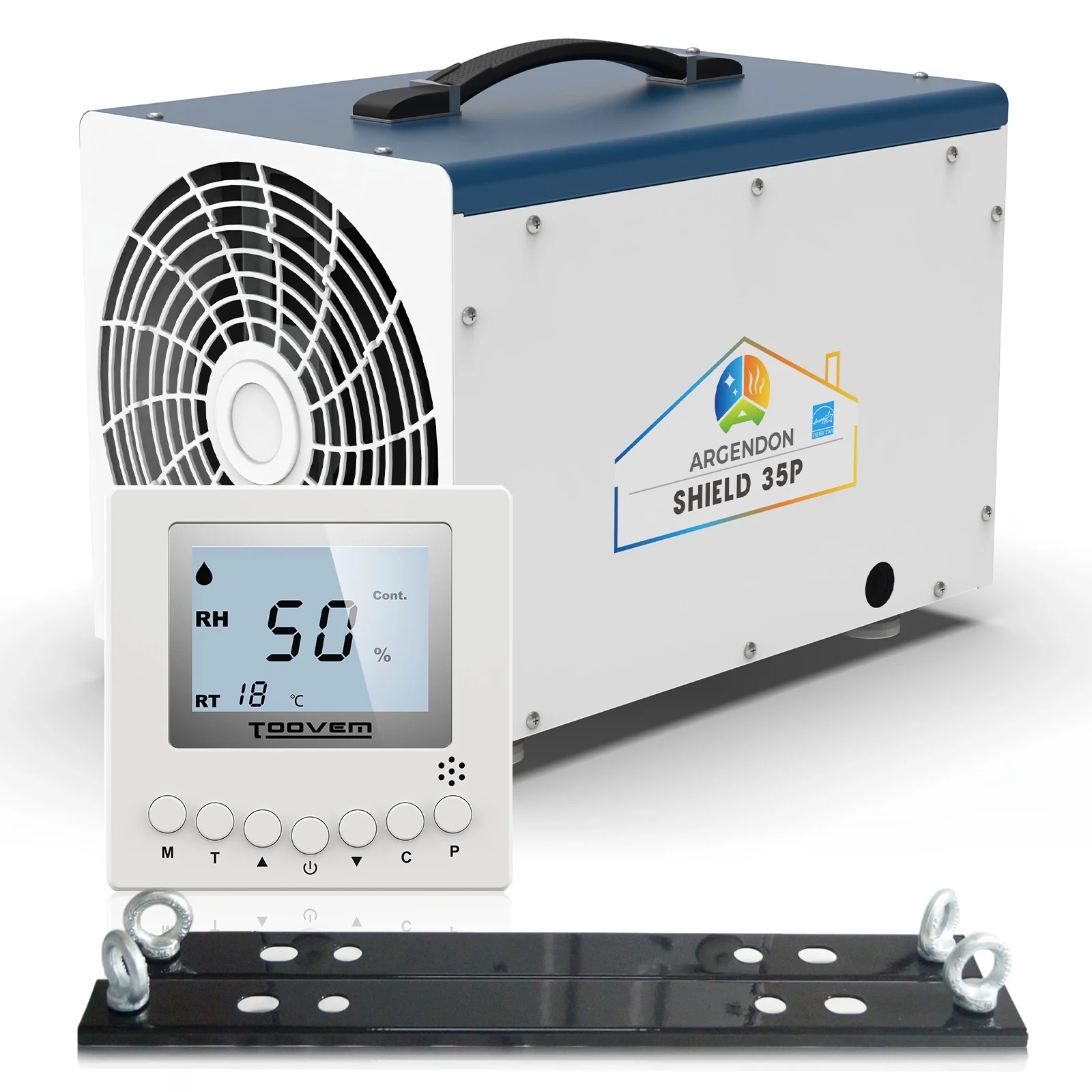 Déshumidificateur pour vide sanitaire Argendon Shield 35p avec télécommande