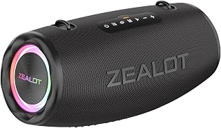Haut-parleur Bluetooth portable ZEALOT 80W IPX6 étanche — Haut-parleur Bluetooth portable