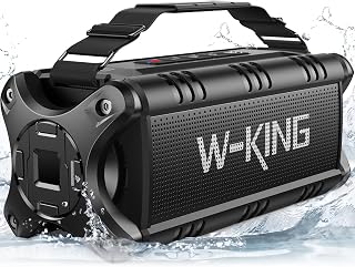 W-KING 50W IPX6 Waterproof Bluetooth Speaker — Bluetooth Speakers