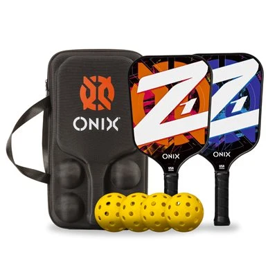Ensemble de départ Onix Z1 V2 pour pickleball avec pagaies et balles