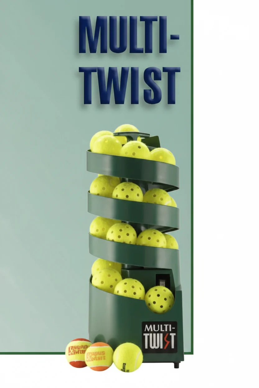 Pickleball Tutor Multi-Twist Ball Machines — Pickleball Paddle