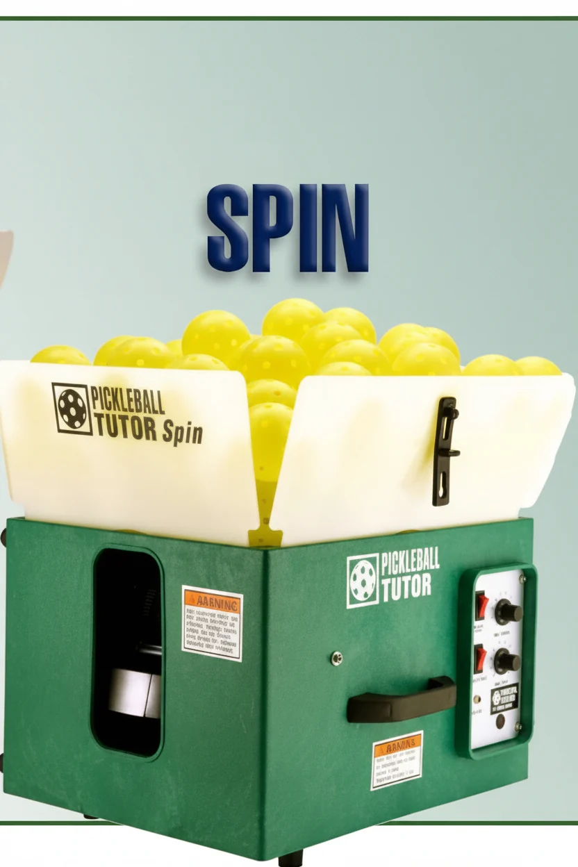 Pickleball Tutor Plus & Spin Ball Machines — Pickleball Paddle